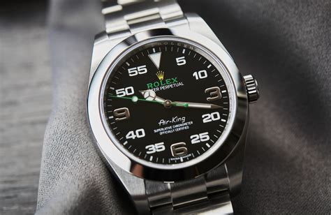 polarising Rolex air king 116900